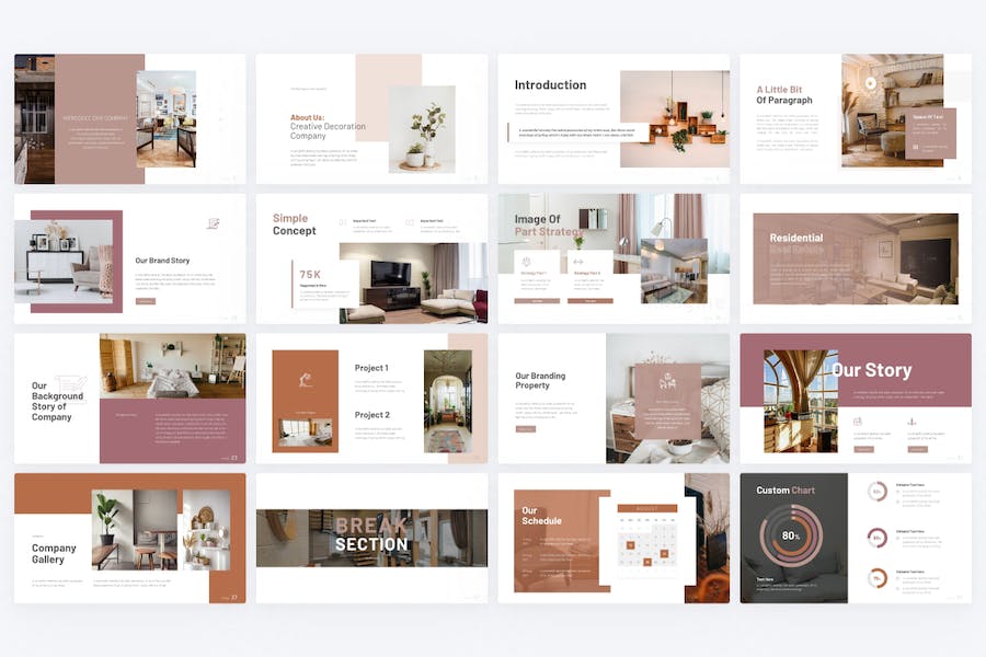 物业管理公司介绍展示keynote模板 - 顶尖PPT