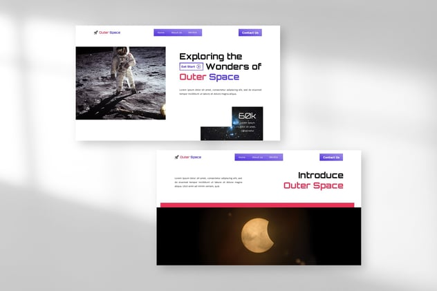 外太空天文学keynote模板 - 顶尖PPT