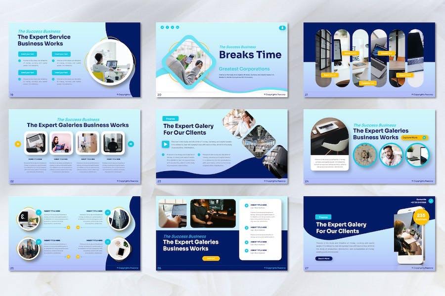 企业公司讲述展示推介方案PPT模板 - 顶尖PPT