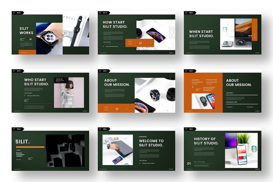 企业宣传介绍商业PowerPoint模板 - 顶尖PPT