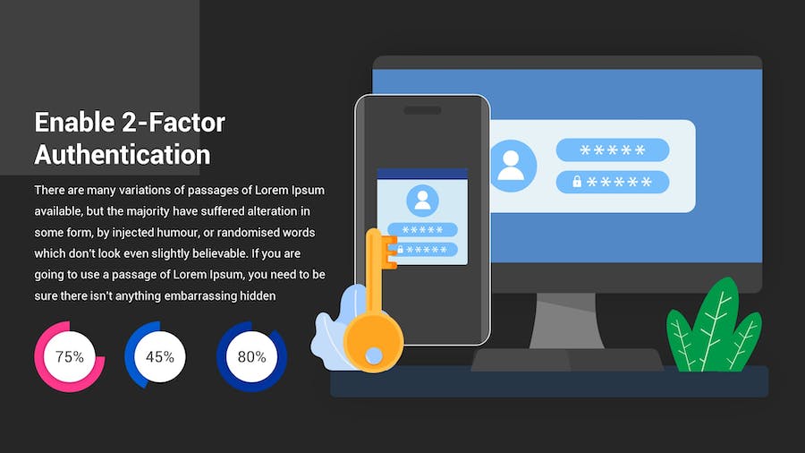 网络安全防护信息安全Keynote模板 - 顶尖PPT
