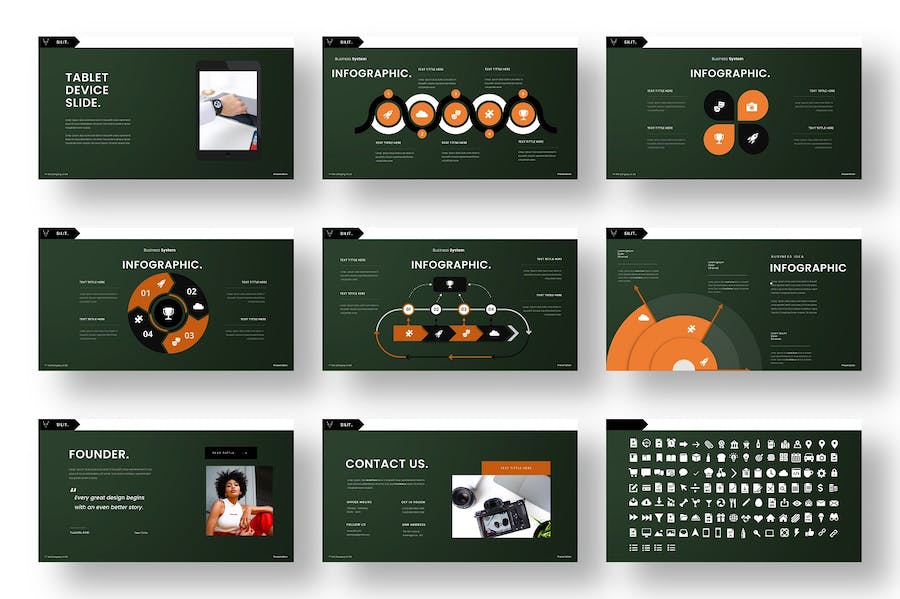 企业宣传介绍商业PowerPoint模板 - 顶尖PPT