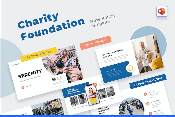 公益互助行业PPT模板 - 顶尖PPT