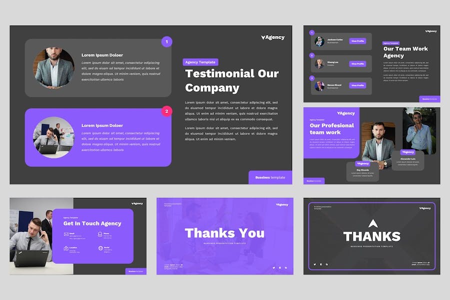 创意商务讲述展示企业战略规划Keynote模板 - 顶尖PPT