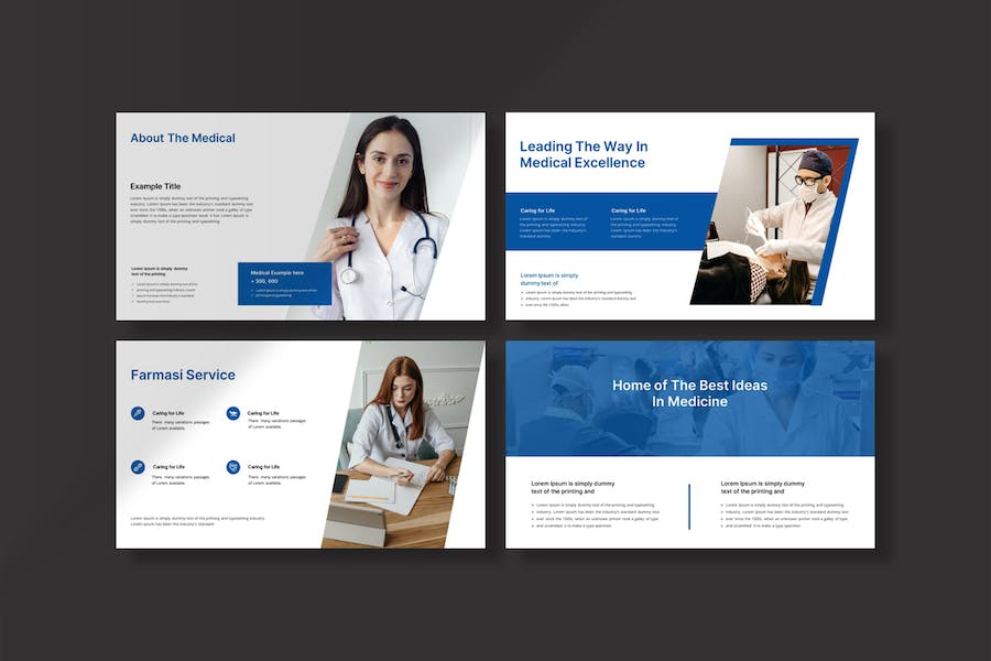 医疗诊疗展示演示方案PPT模板 - 顶尖PPT