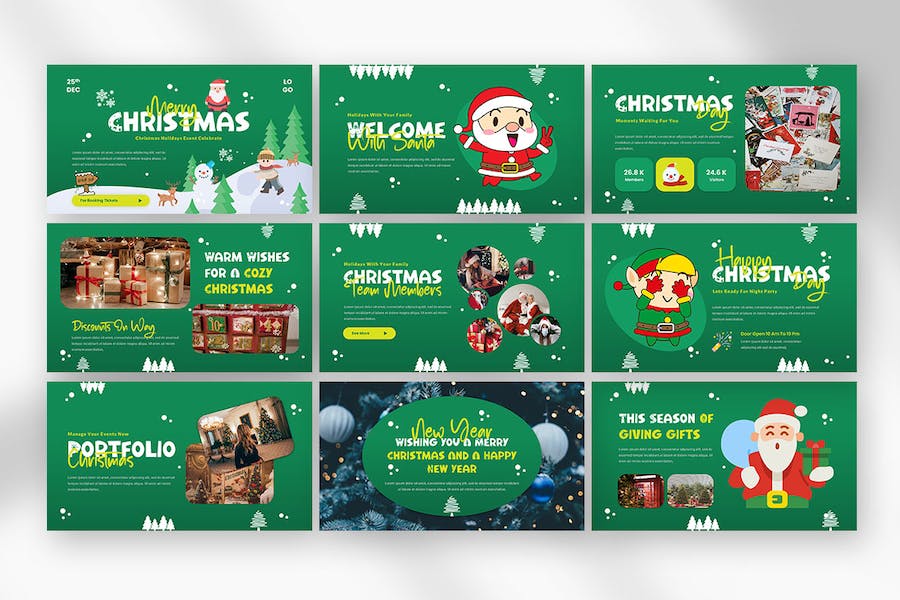 圣诞节创意设计方案营销推广PPT模板 - 顶尖PPT