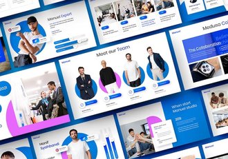 商业企业品牌建设宣传方案Keynote模板 - 顶尖PPT