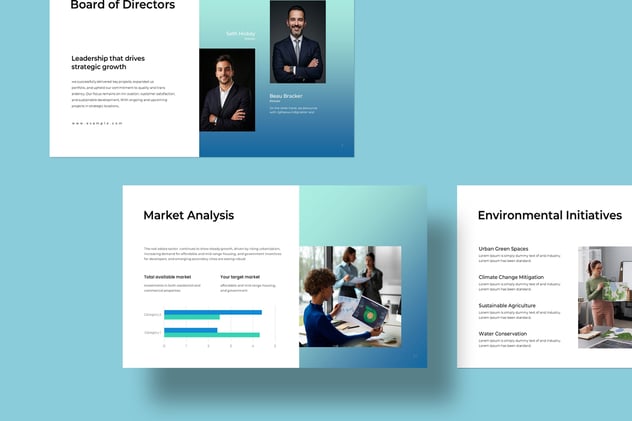 年度报告财务分析经营总结Keynote模板 - 顶尖PPT
