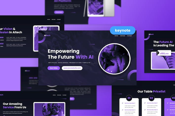 IT科技互联网产品展示Keynote模板 - 顶尖PPT