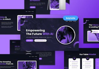 IT科技互联网产品展示Keynote模板 - 顶尖PPT