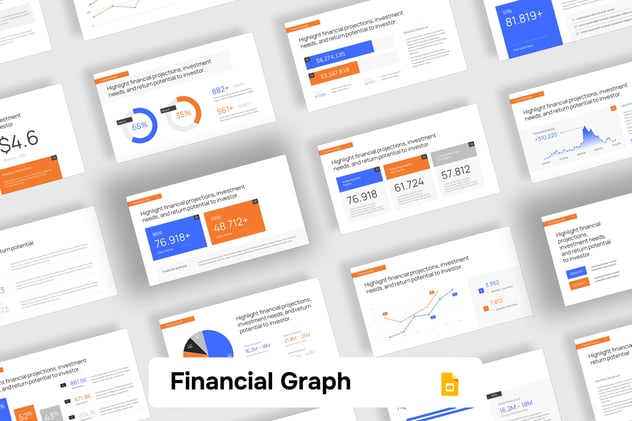 财务数据图表可视化PPT模板 - 顶尖PPT