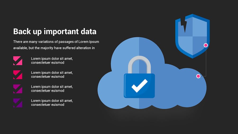 网络安全防护信息安全Keynote模板 - 顶尖PPT