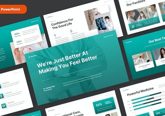 药房医学医药行业PPT模板 - 顶尖PPT