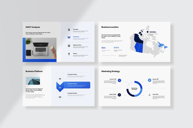 创意商业计划主题keynote模板 - 顶尖PPT