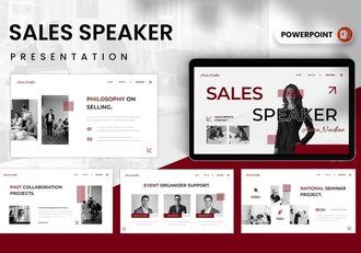 销售精英演讲PPT模板 - 顶尖PPT