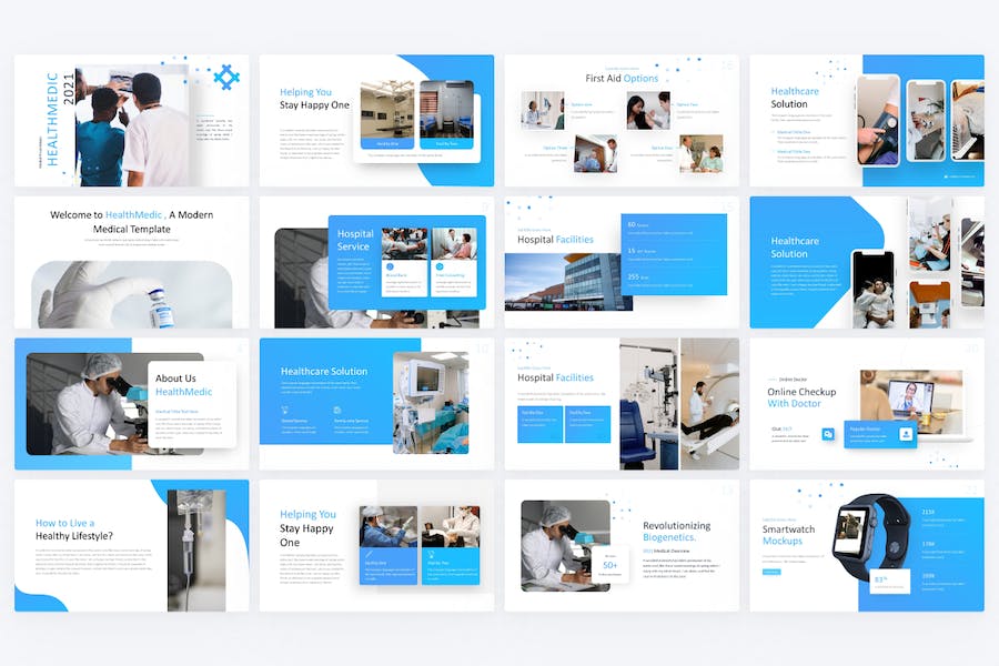 医疗医学研究新冠疫苗PPT模板 - 顶尖PPT