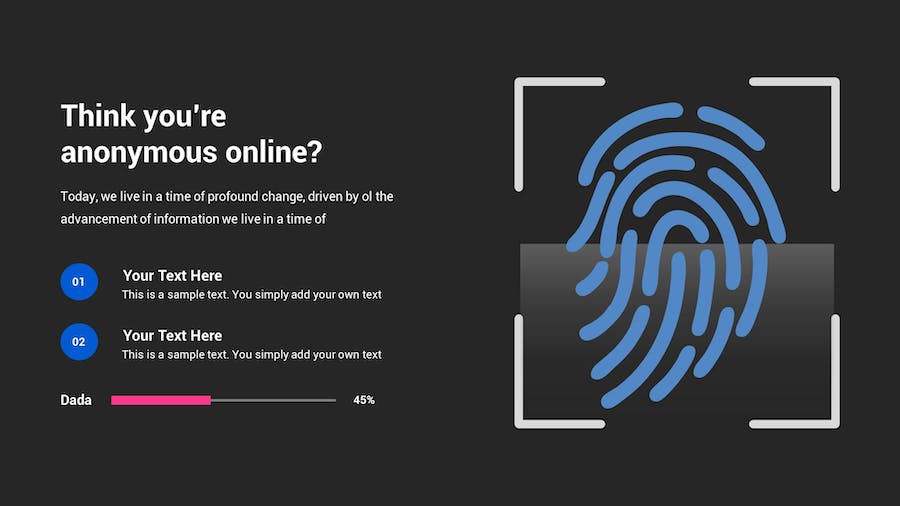 网络安全防护信息安全Keynote模板 - 顶尖PPT
