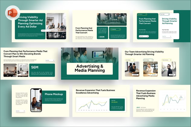 广告与媒体规划PPT模板 - 顶尖PPT