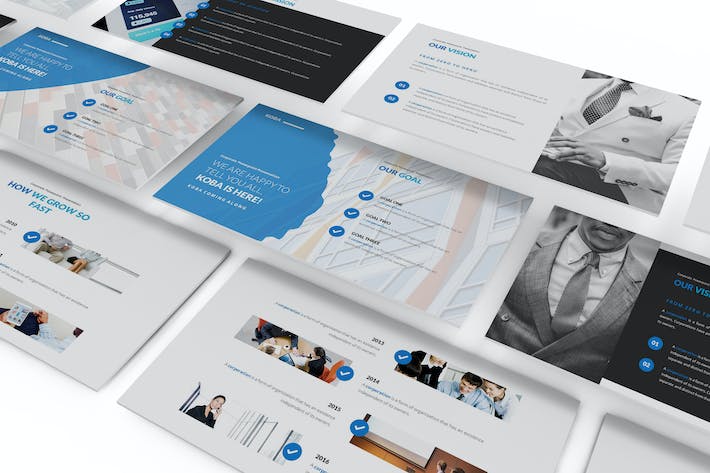 商务项目演讲展示Keynote模板 - 顶尖PPT