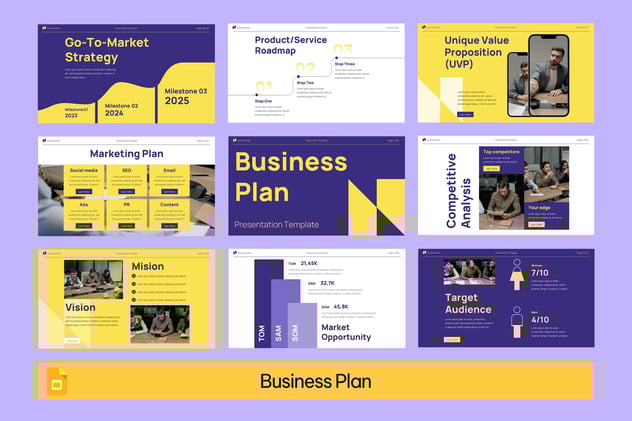 业务计划PPT模板 - 顶尖PPT