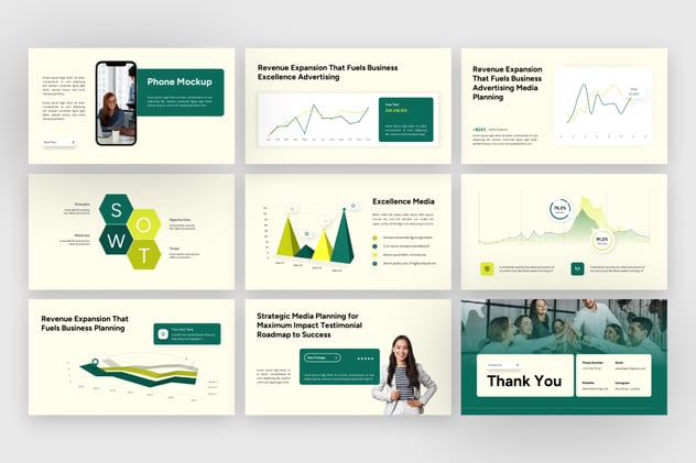 广告与媒体规划PPT模板 - 顶尖PPT