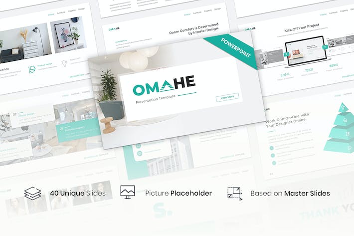 室内设计方案作品展示PPT模板 - 顶尖PPT