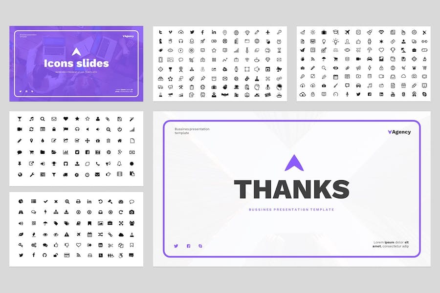 创意商务讲述展示企业战略规划Keynote模板 - 顶尖PPT