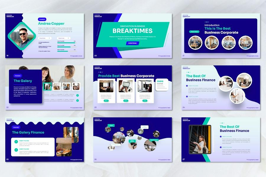 国外科技风格OpenAI人工智能科技公司介绍项目展示商业PPT模板 - 顶尖PPT