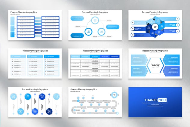 流程规划主题Keynote模板 - 顶尖PPT