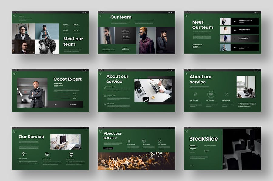 业务合作推广展示欧美商务keynote模板 - 顶尖PPT