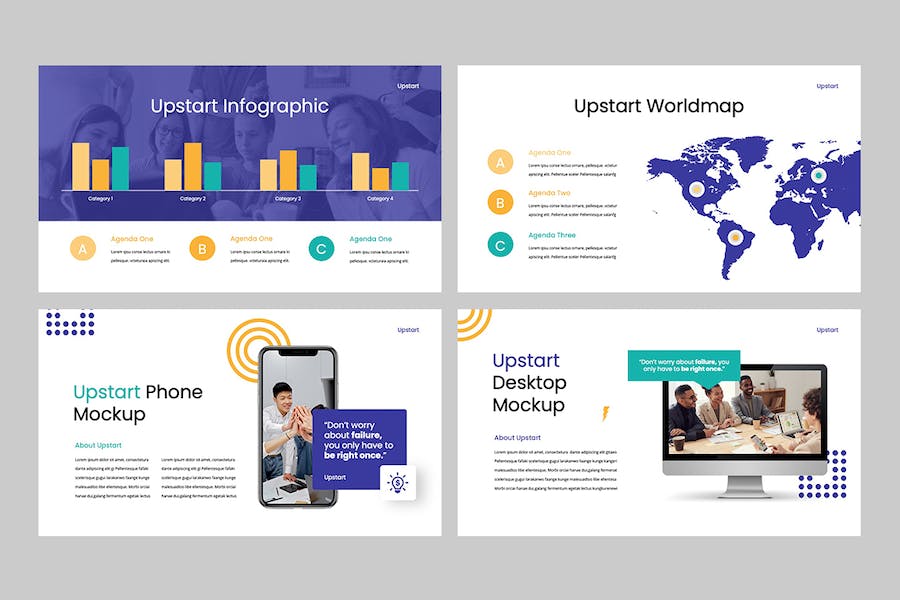 初创企业商务现代keynote模板 - 顶尖PPT