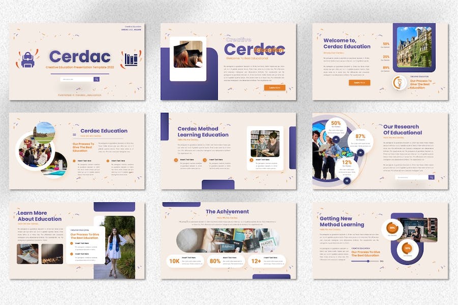 创意教育教学方案Keynote模板 - 顶尖PPT