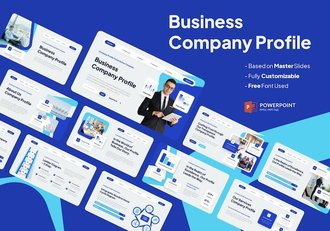 企业公司简介商务介绍PPT模板 - 顶尖PPT