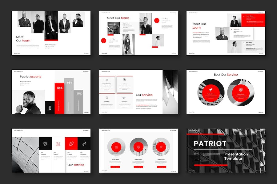 团队介绍产品展示产品营销策划通用keynote模板 - 顶尖PPT