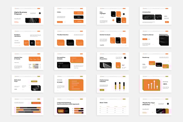 商业数字化转型方案演讲Keynote模板 Retry - 顶尖PPT