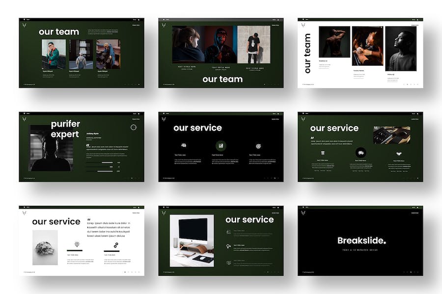 高端大气业务合作产品摄影展示多用途keynote模板 - 顶尖PPT