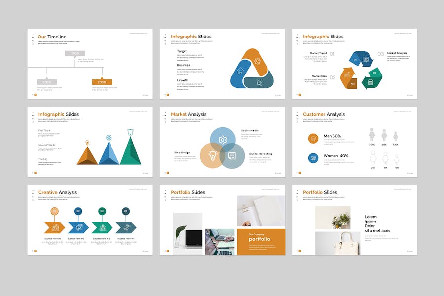 企业商业计划书战略规划方案Keynote模板 - 顶尖PPT