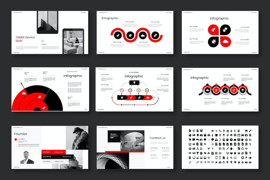 团队介绍产品展示产品营销策划通用keynote模板 - 顶尖PPT