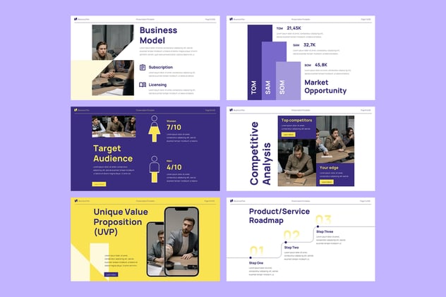 业务计划PPT模板 - 顶尖PPT