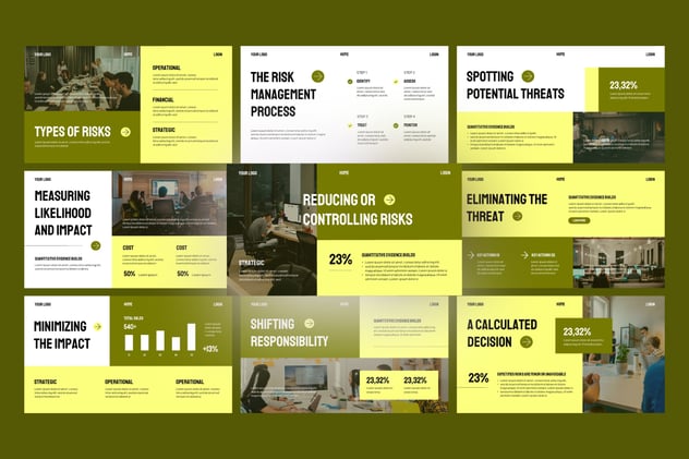 金融制造业企业风险管理PPT模板 - 顶尖PPT