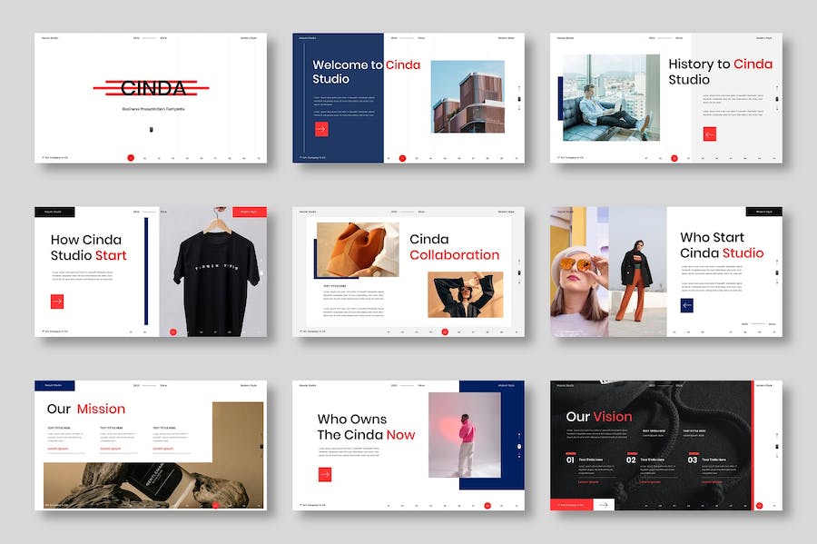 业务合作企业内部会议国外商务通用keynote模板 - 顶尖PPT