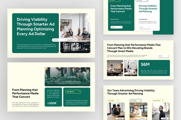 广告与媒体规划PPT模板 - 顶尖PPT