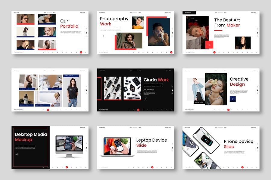 业务合作企业内部会议国外商务通用keynote模板 - 顶尖PPT