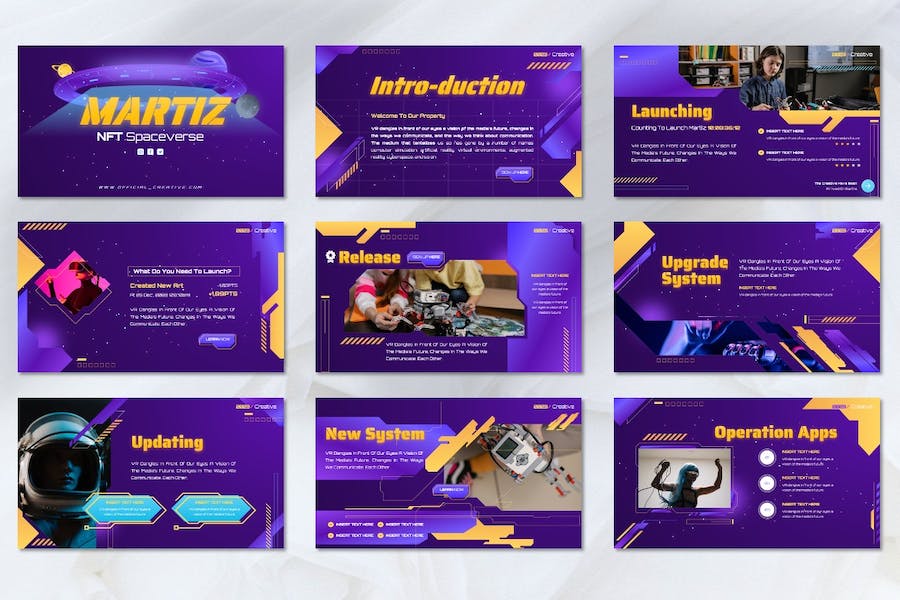 创意设计项目介绍方案Keynote模板 Retry - 顶尖PPT