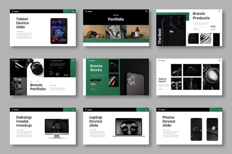 智能穿戴设备智能手机产品发布展示国外PPT模板 - 顶尖PPT