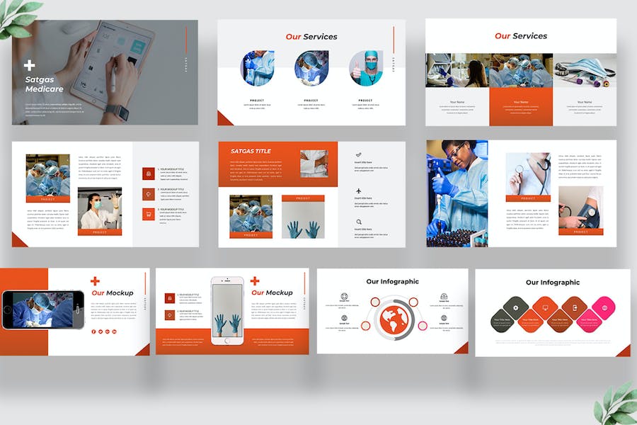 医学知识教学课程展示PPT模板 - 顶尖PPT