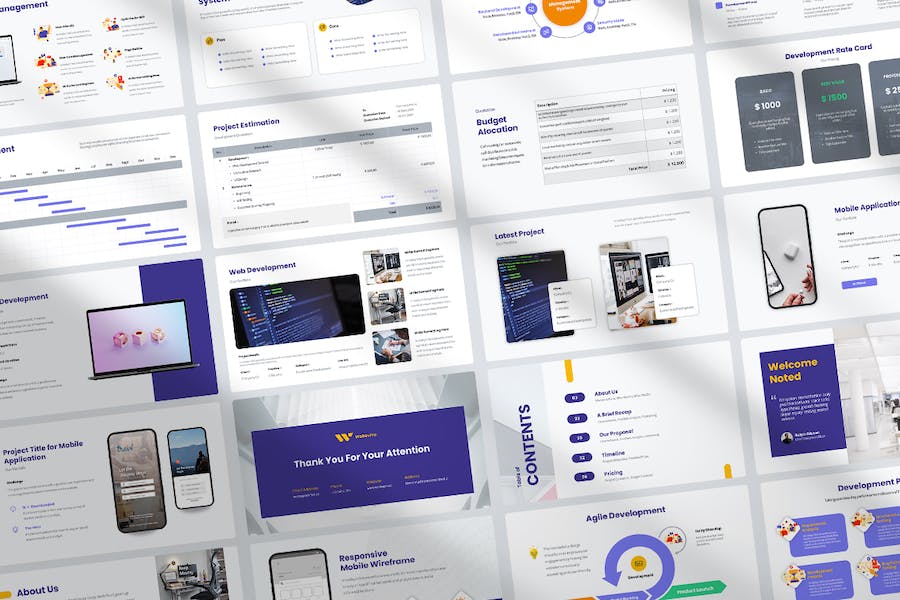 大气商业计划书企业营销合作团队介绍商业分析通用PPT模板 - 顶尖PPT