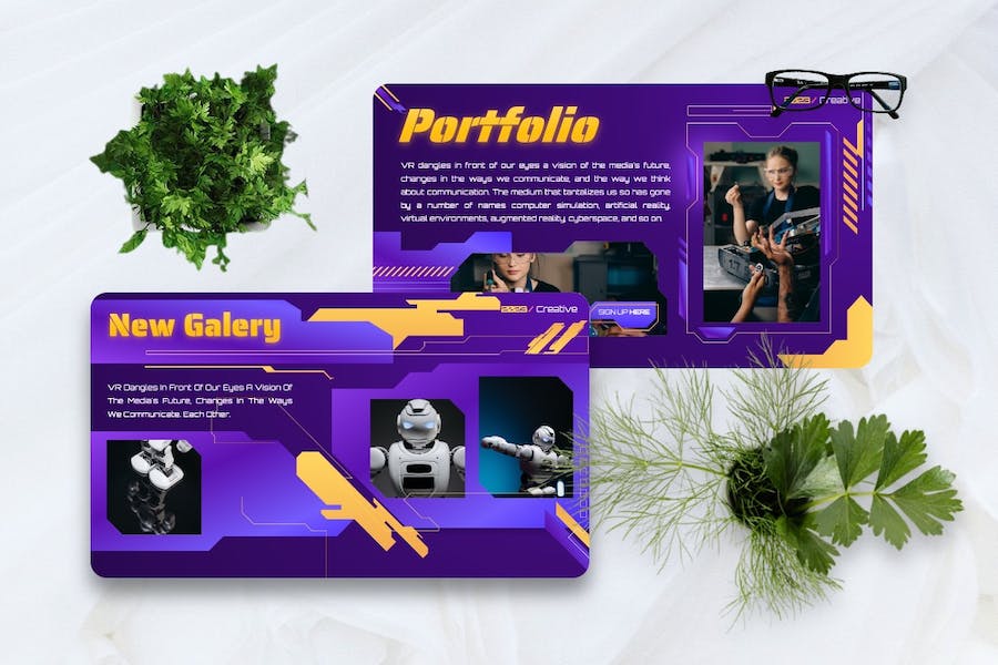 创意设计项目介绍方案Keynote模板 Retry - 顶尖PPT