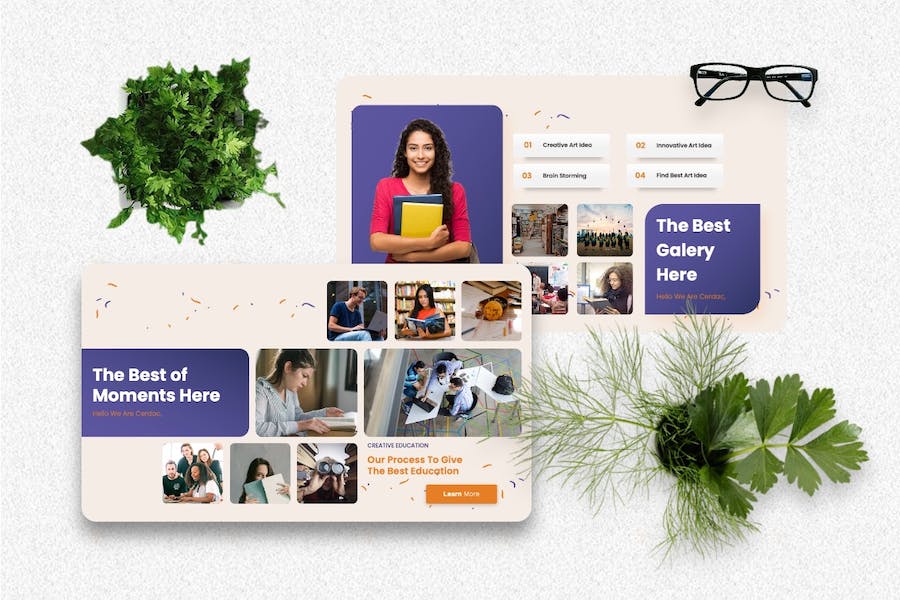 创意教育教学方案Keynote模板 - 顶尖PPT