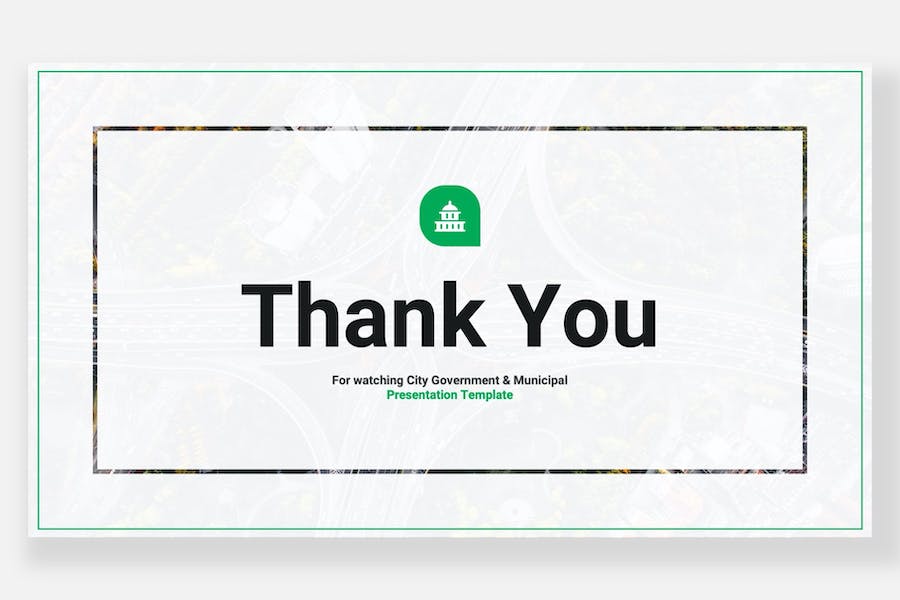 城市政府部门介绍keynote模板 - 顶尖PPT